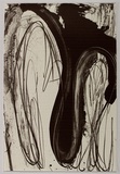 Artist: Koch-Sanders, Donny. | Title: not titled #2 | Date: 1989 | Technique: tuche and crayon lithograph, printed in black ink, from one stone