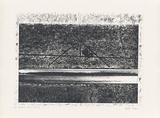 Artist: MEYER, Bill | Title: Southern Cross cutting | Date: 1981 | Technique: photo-etching, aquatint, drypoint, printed in black ink, from one zinc plate | Copyright: © Bill Meyer