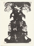 Artist: Kamp, Jenni. | Title: Who me? | Date: 1997, May | Technique: lithograph, printed in black ink, from one stone