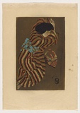 Artist: Nimmo, Lorna. | Title: Kimono | Date: 1940 | Technique: linocut, printed in colour (seven), from five blocks,