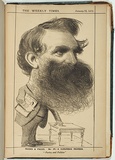 Title: A suburban member [Mr John Whiteman]. | Date: 23 January 1875 | Technique: lithograph, printed in colour, from multiple stones