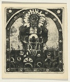Title: Panel for the seven days of creation 5 | Date: c.1965 | Technique: etching and aquatint, printed in black ink, from one plate
