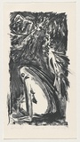 Artist: Kamp, Jenni. | Title: Loss 4 | Date: 1995, September - October | Technique: lithograph, printed in black ink, from one stone