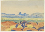 Artist: Namatjira, Albert. | Title: Kangaroo | Date: 1936 | Technique: watercolour