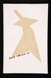 Artist: TWIGG, Tony | Title: Shadow, tango, sculpture [Beige abstract form on the cover] (Book of 20 leaves containing 19 illustrations). | Date: 1983 | Technique: stamped print