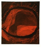 Artist: LAWTON, Tina | Title: not titled | Date: c.1963 | Technique: linocut, printed in black ink, from one block