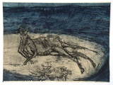 Artist: Heffernan, Jodi. | Title: Ocean blue | Date: 1993 | Technique: etching and aquatint, printed in colour, from two plates