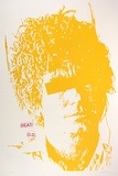 Artist: Durrant, Ivan. | Title: not titled [Brett Whiteley - yellow] | Date: 1992 | Technique: screenprint, printed in colour, from two screens
