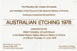 Australian Etching 1978.