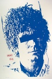 Artist: Durrant, Ivan. | Title: not titled [Brett Whiteley - blue] | Date: 1992, August | Technique: screenprint, printed in colour, from multiple screens