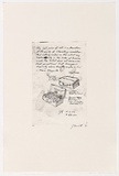 Artist: Bennett, Gordon. | Title: not titled [The real value of art] | Date: 1993 | Technique: soft-ground etching, printed in black ink, from one plate | Copyright: © Gordon Bennett, Licensed by VISCOPY, Australia