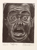 Artist: Connors, Anne. | Title: Jeffrey | Date: 1983 | Technique: lithograph, printed in black ink, from one plate
