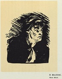 Artist: Moffitt, Ernest. | Title: A bacchinal. | Date: 1899 | Technique: woodcut, printed in black ink, from one block | Copyright: Courtesy of the National Library of Australia