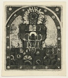 Title: Panel for the seven days of creation 6 | Date: c.1965 | Technique: etching and aquatint, printed in black ink, from one plate