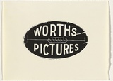 Title: Worths pictures | Date: 1995-96 | Technique: linocut, printed in black ink, from one block