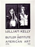 Artist: Kelly, William. | Title: William Kelly. The Butler Institute of American Art. | Date: 1982 | Technique: screenprint | Copyright: © William Kelly