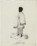 Artist: Fernyhough, William. | Title: Jemmy, Newcastle Tribe. | Date: 1836 | Technique: pen-lithograph, printed in black ink, from one zinc plate
