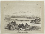 Artist: TERRY, F.C. | Title: Johnsons Bay. | Date: c.1861 | Technique: photo-lithograph, printed in colour, from two stones in black and buff ink