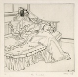 Artist: Coventry, Frederick. | Title: The invalid. | Date: 1929-30 | Technique: engraving, printed in black ink, from one copper plate
