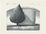 Artist: Russell,, Deborah. | Title: The tank | Date: 1988 | Technique: lithograph, printed in blue ink, from one plate