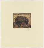 Title: Boulder | Date: 1989 | Technique: etching, printed in blue and orange ink, from one plate