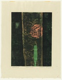 Artist: KING, Grahame | Title: Dark garden | Date: 1966 | Technique: lithograph, printed in colour, from multiple stones [or plates]