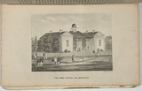 Artist: Ham Brothers. | Title: The post office, Melbourne. | Date: 1851 | Technique: engraving, printed in black ink, from one copper plate
