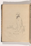 Artist: Rodius, Charles. | Title: The orator [Robert Lowe]. | Date: 1847 | Technique: pen-lithograph, printed in black ink, from one plate