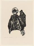 Title: Dollars for Swanson | Date: 1966 | Technique: woodcut, printed in black ink, from one masonite block