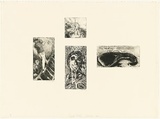 Title: Cool dick | Date: 1992 | Technique: etching, printed in black ink with plate-tone, from four plates