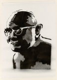 Artist: Dodd, James. | Title: John Howard. | Date: 2003 | Technique: stencil, printed in colour, from two stencils