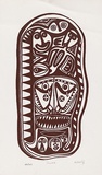 Artist: Lasisi, David. | Title: Taumirmir | Date: 1976 | Technique: screenprint, printed in brown ink, from one stencil