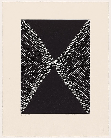 Artist: Marshall, Maylene. | Title: Untitled (4). | Date: 2007 | Technique: etching and aquatint, printed in black ink, from one plate