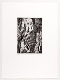 Artist: Schultz, Debra. | Title: Nemesis. | Date: 1988 | Technique: etching, printed in black ink, from one plate