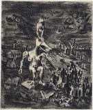 Artist: Fabian, Erwin. | Title: Mail. | Date: 1941 | Technique: monotype, printed in black ink, from one plate | Copyright: © Erwin Fabian