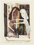 Artist: Sibley, Andrew. | Title: Mother and child (Urban) | Date: 1990 | Technique: lithograph, printed in colour, from six stones