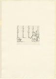 Artist: Lewitt, Vivienne. | Title: not titled | Date: 1988 | Technique: softground etching, printed in black ink, from one plate