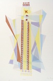 Artist: Buckley, Sue. | Title: Queen. | Date: 1979 | Technique: screenprint, printed in colour, from multiple stencils | Copyright: This work appears on screen courtesy of Sue Buckley and her sister Jean Hanrahan