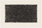 Artist: LOANE, John | Title: Honestly, my head is completely full of cobwebs [3] | Date: 2002 | Technique: etching, printed in black and brown ink, from two copper plates