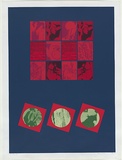Artist: MEYER, Bill | Title: Harmonie du soir | Date: 1970 | Technique: screenprint, printed in seven colours, from multiple stencils (photo and hand-cut) | Copyright: © Bill Meyer