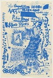 Artist: WORSTEAD, Paul | Title: NASU Art competition. | Date: 1973 | Technique: screenprint, printed in colour, from one stencil | Copyright: This work appears on screen courtesy of the artist