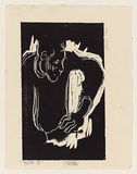 Title: Youth | Date: 1967 | Technique: woodcut, printed in black ink, from one block