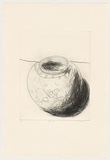 Title: Blue jar | Date: 1983 | Technique: drypoint, printed in black ink, from one perspex plate