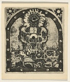 Title: Panel for the seven days of creation 4 | Date: c.1965 | Technique: etching and aquatint, printed in black ink, from one plate