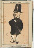 Title: An acting chief justice [Sir Redmond Barry]. | Date: 25 October 1873 | Technique: lithograph, printed in colour, from multiple stones