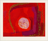 Title: Umutju rockhole | Date: January 2010 | Technique: multiple plate woodcut and embossing, printed in colour, from eight medium density fibre (MDF) boards