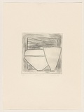 Title: Bowls 2 | Date: 1983 | Technique: drypoint, printed in black ink, from one perspex plate