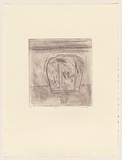 Title: Jar | Date: 1981 | Technique: drypoint, printed in black ink, from one perspex plate