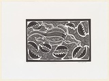 Artist: Joshua, Alan. | Title: Hatchling | Date: c.2001 | Technique: linocut, printed in black ink, from one block