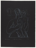 Artist: Furlonger, Joe. | Title: Gold Coast madonna | Date: 1989 | Technique: lithograph, printed in grey ink, from one stone